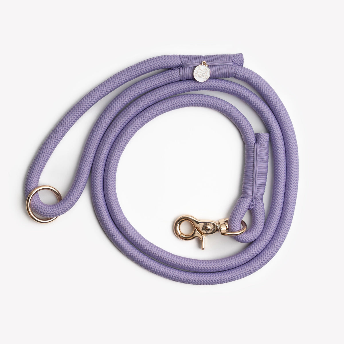'Lavender' - Braided Rope Leash