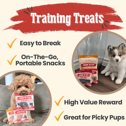 Puppy Packs 'n Snacks Dog Treat Starter Pack | Single-Ingredient Training Treats