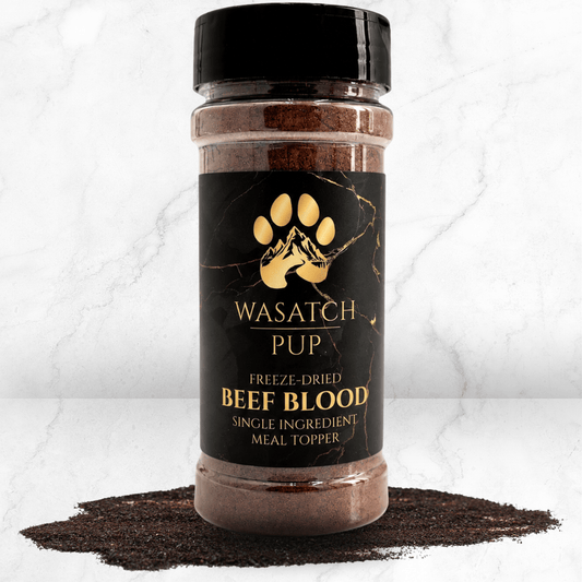 Freeze-Dried Beef Blood | Meal Topper