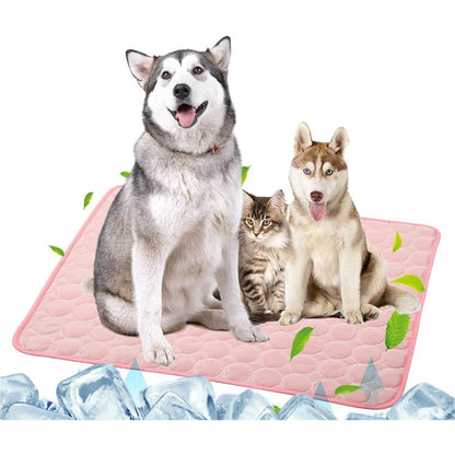 Automatic Cooling Dog Mat Washable Pet Sleeping Blanket Mat